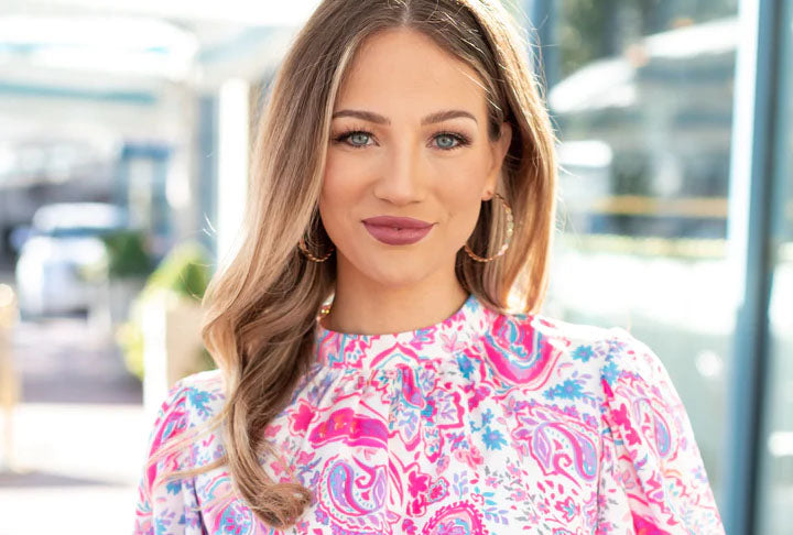 Abigail Top- Pink