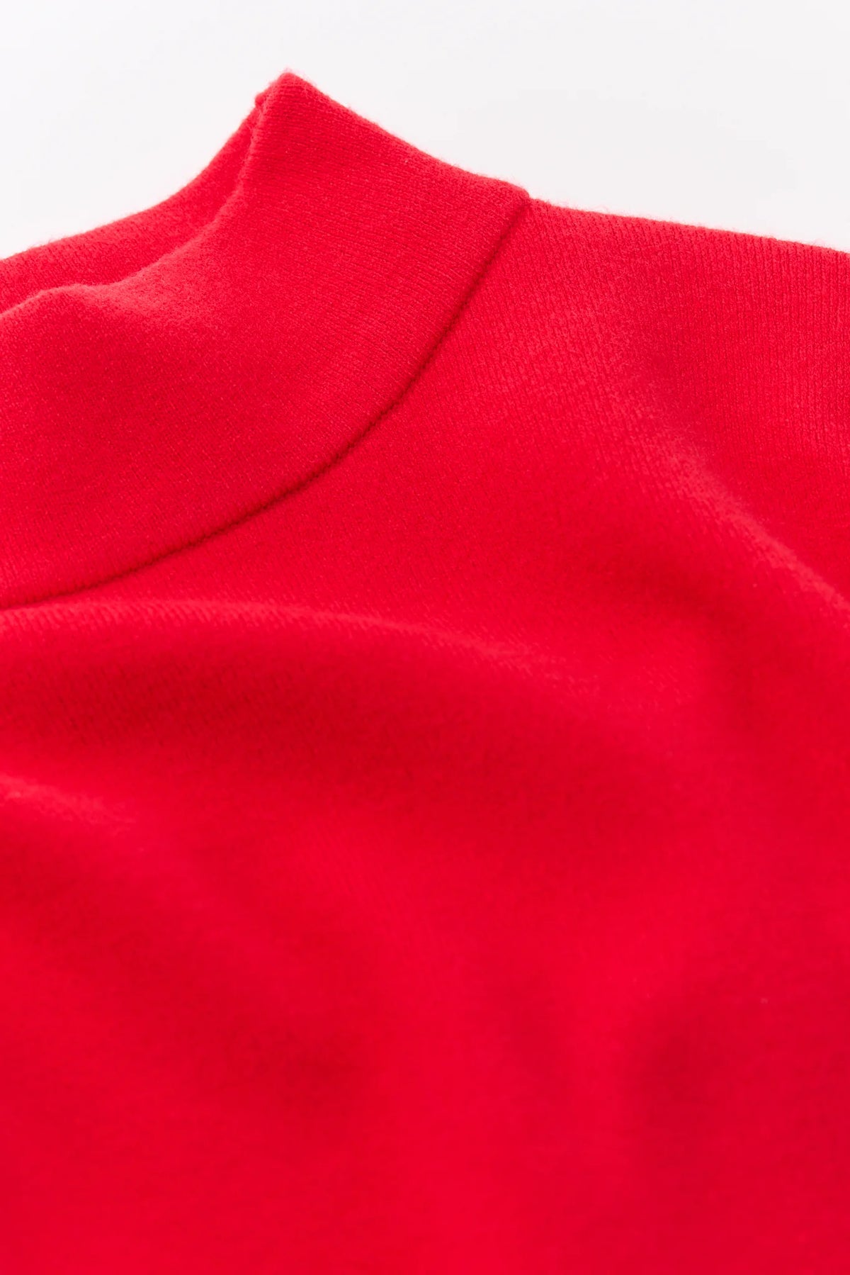 Jackie Red Knit Sweater